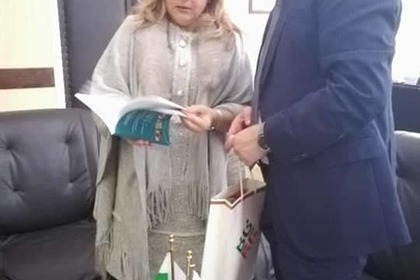 Среща на посланик Иванова с кмета на град Батуми